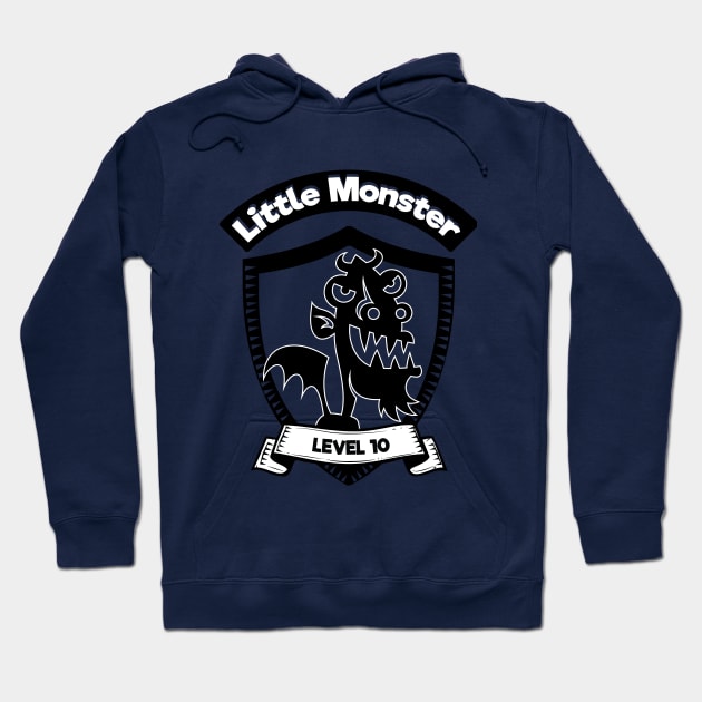 Little monster Level 10 Hoodie by atomguy